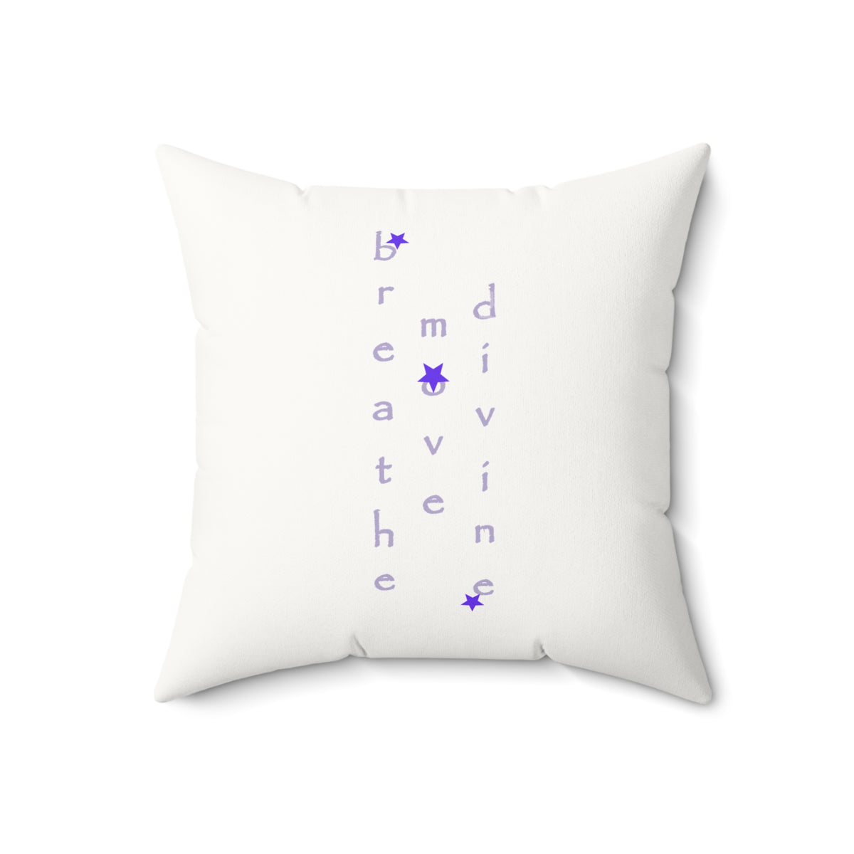 Inner Eye by breathemovedivine Faux Suede Decorative Pillow
