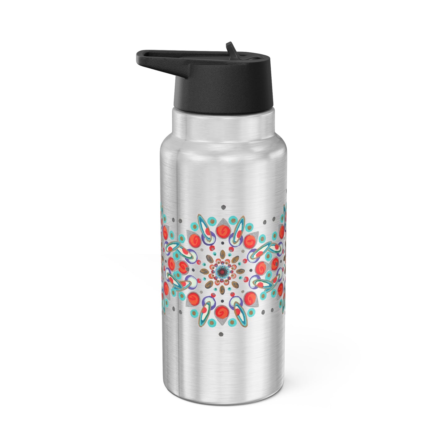 Inner Eye by breathemovedivine Colorful Gator Tumbler 32oz - Vibrant Insulated Drinkware for Adventure Lovers