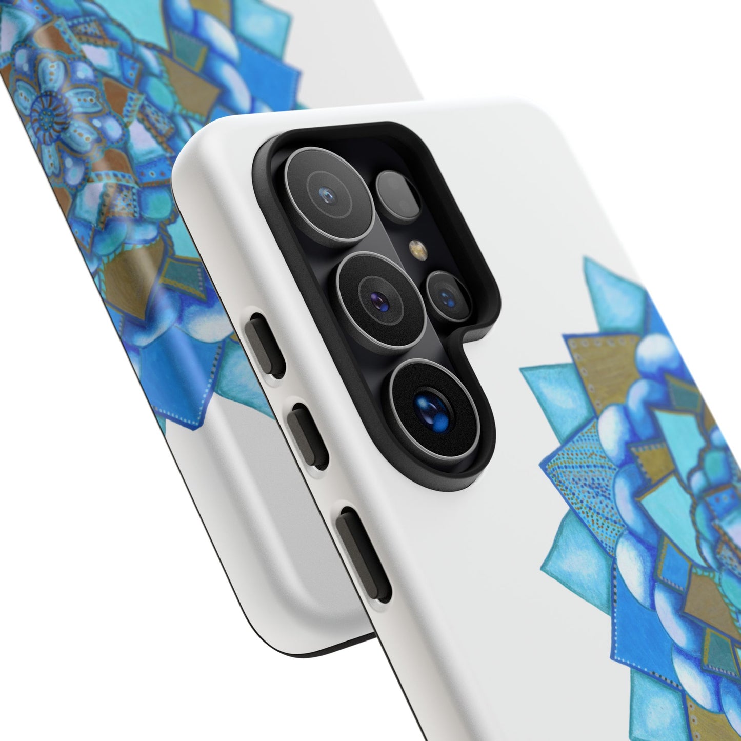 Voice by breathemovedivine Mandala Phone Case for Android - breathemovedivine - Phone Case dual angled