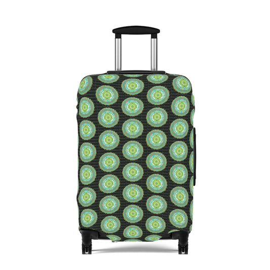 Heart Flame by breathemovedivine Mandala Pattern Suitcase Cover - Travel with Inspiration