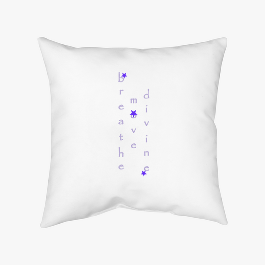 Inner Eye by breathemovedivine Mandala Throw Pillow