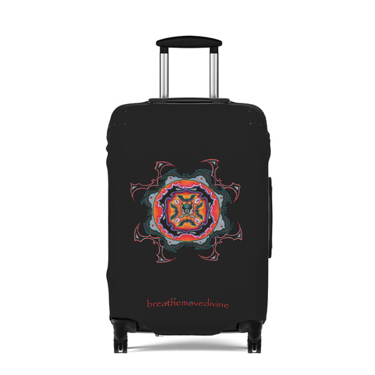 Scry by breathemovedivine Bats Mandala Suitcase - Travel with Style and Inspiration