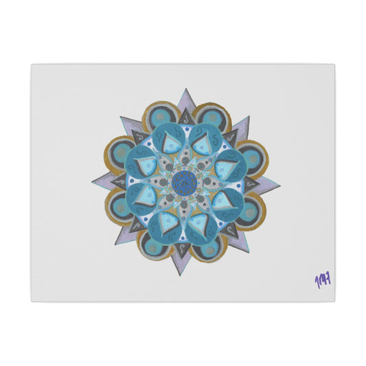 3 Chakras by breathemovedivine Canvas Art - breathemovedivine