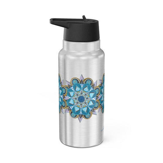 3 Chakras by breathemovedivine Colorful Gator Tumbler 32oz - Vibrant Insulated Drinkware for Adventure Lovers - breathemovedivine