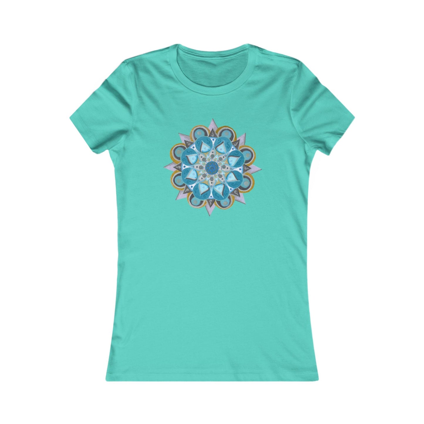 3 Chakras by breathemovedivine Mandala Women's Tee - breathemovedivine
