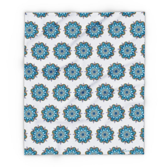 3 Chakras Cozy Arctic Fleece Blanket | Live to Snuggle - breathemovedivine