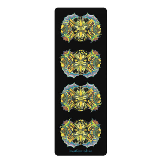Creature by breathemovedivine Yoga Mat - Get Moving