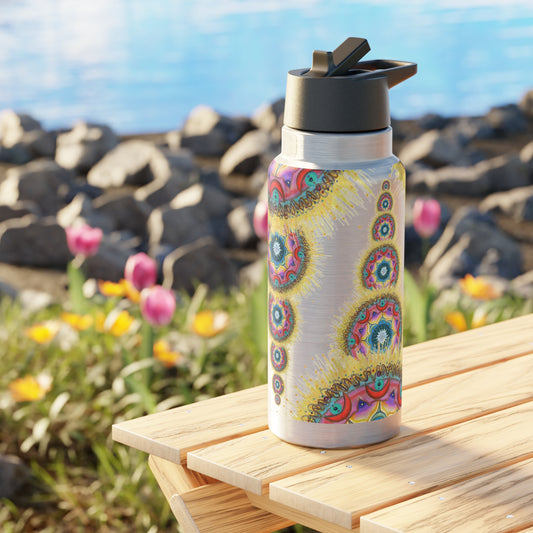 7 Chakras by breathemovedivine Colorful Gator Tumbler 32oz - Vibrant Insulated Drinkware for Adventure Lovers - 43.57 - Lifestyle