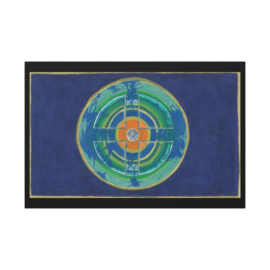 Fellow Humans by breathemovedivine Stretched Canvas Wall Art