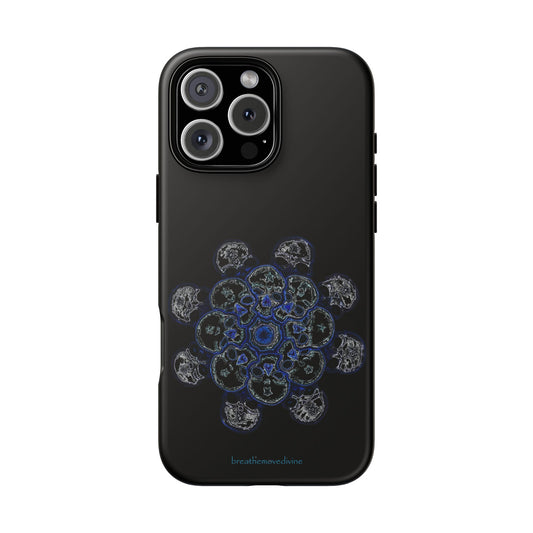 Flowers for Me by breathemovedivine Mandala Design Case for iPhone