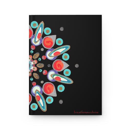 Inner Eye Black Hardcover Journal for Creative Minds, Writing Inspiration, Gift for Artists, Daily Planner - 11.40