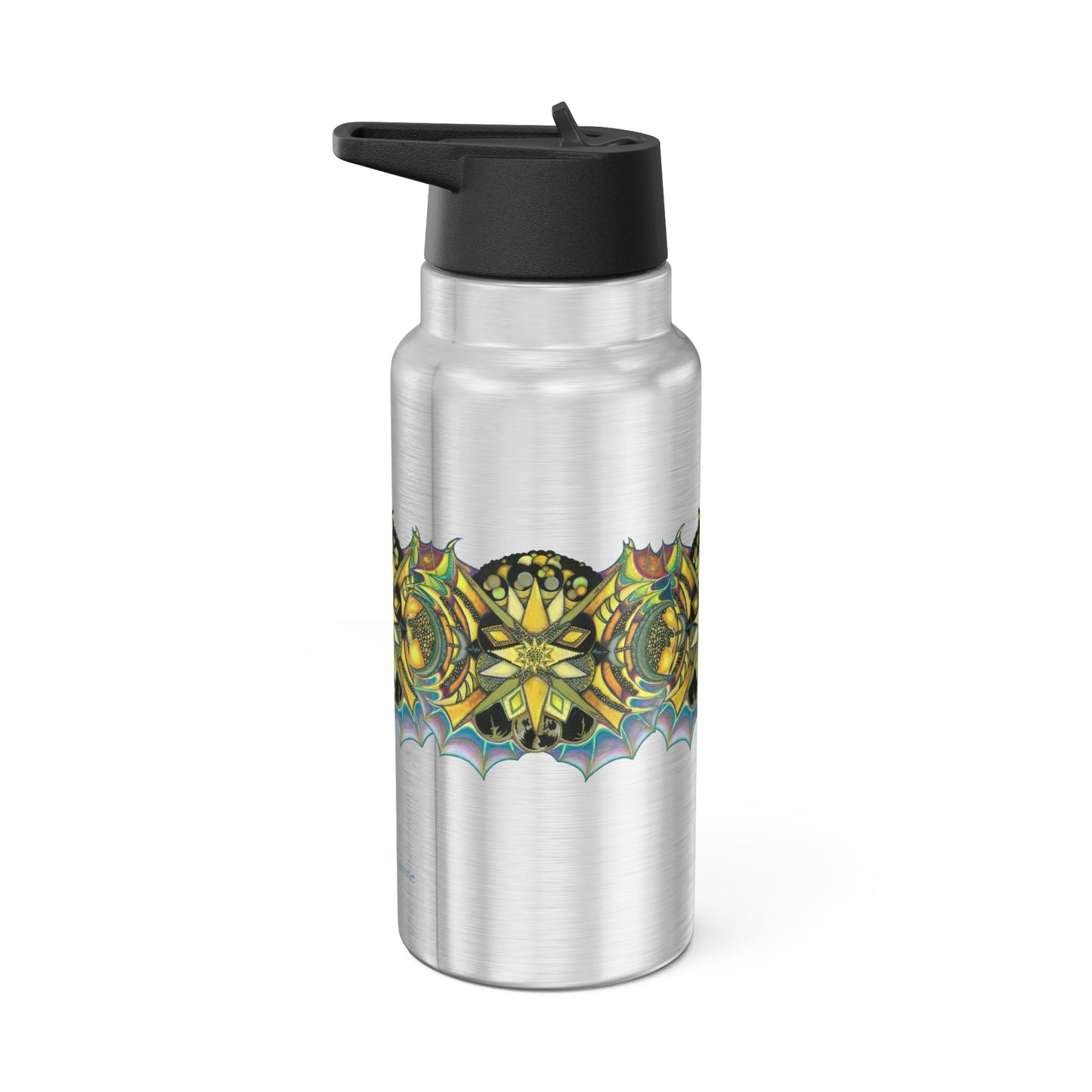 Creature by breathemovedivine Colorful Gator Tumbler 32oz - Vibrant Insulated Drinkware for Adventure Lovers - 43.57