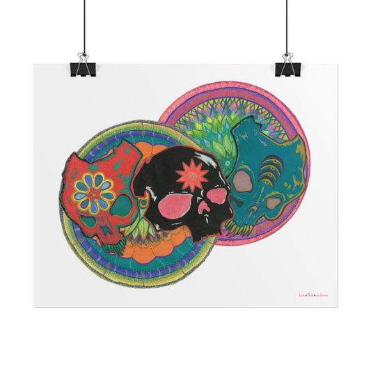 Untitled by breathemovedivine Rolled Poster Print