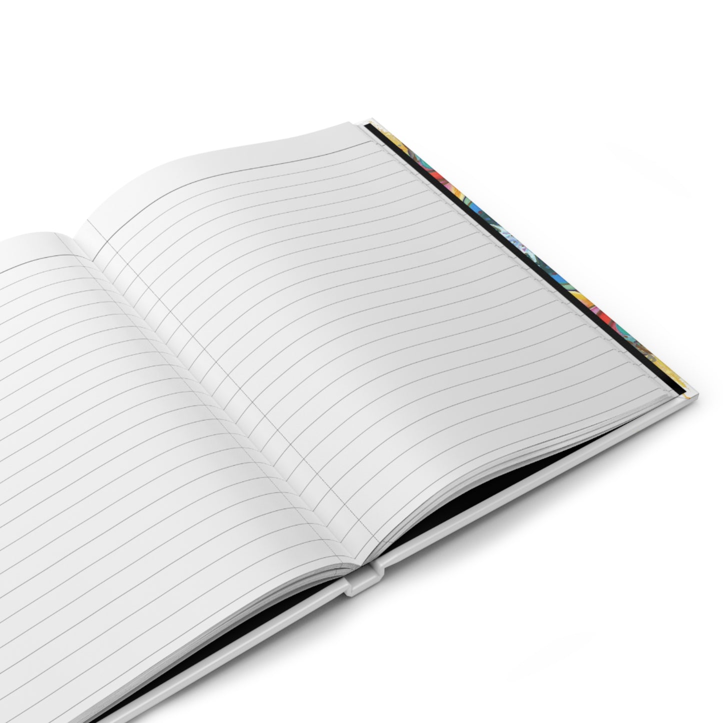 7 Chakras Sunrise Hardcover Journal for Creative Minds, Writing Inspiration, Gift for Artists, Daily Planner - 11.40