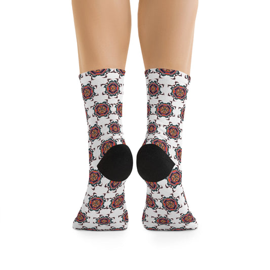 Copy of Scry by breathemovedivine Eco - Friendly Patterned Socks - breathemovedivine