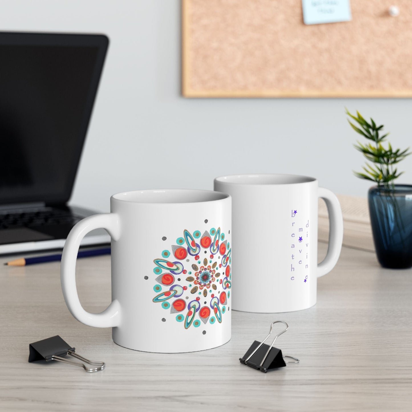 Inner Eye by breathemovedivine Ceramic Mug, (11oz, 15oz) - breathemovedivine