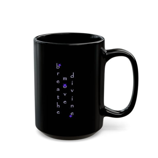 Inner Eye by breathemovedivine Premium Black Mug - breathemovedivine