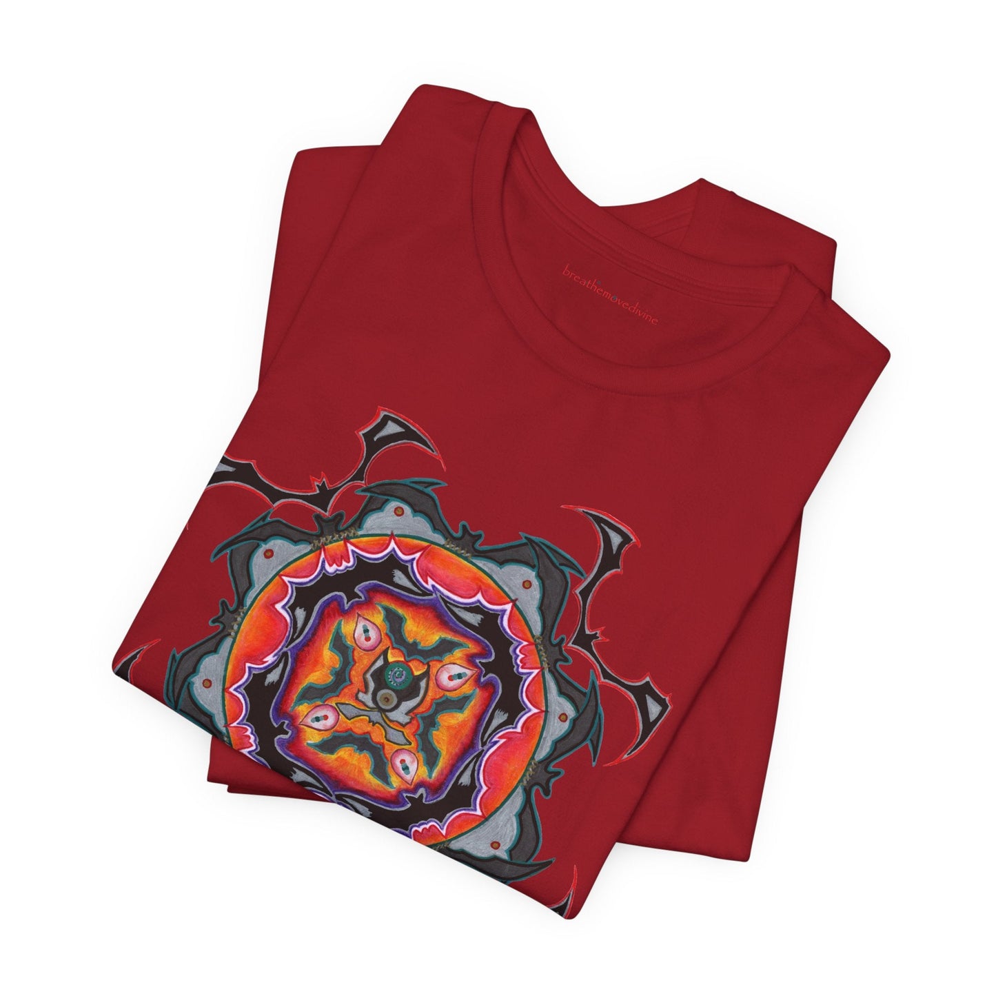 Scry by breathemovedivine Mandala Unisex Jersey T - breathemovedivine