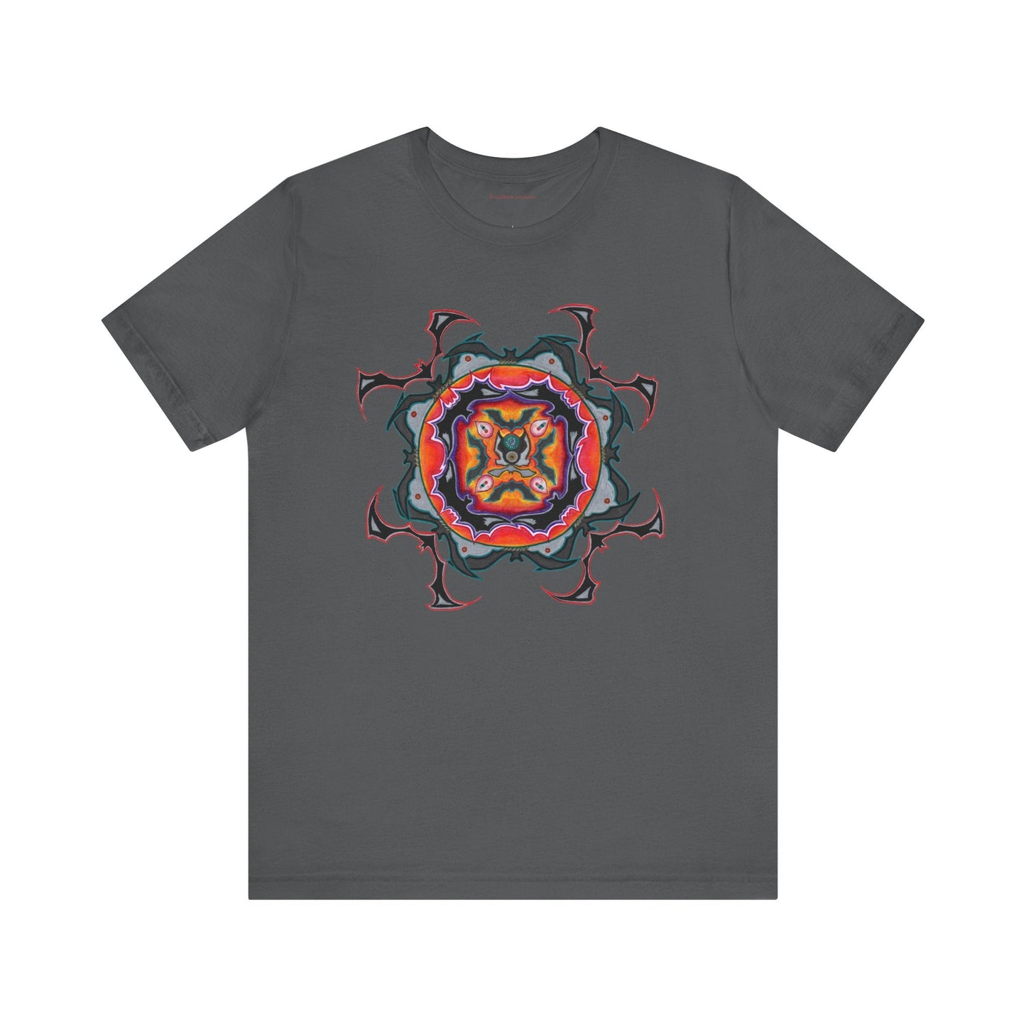 Scry by breathemovedivine Mandala Unisex Jersey T - breathemovedivine