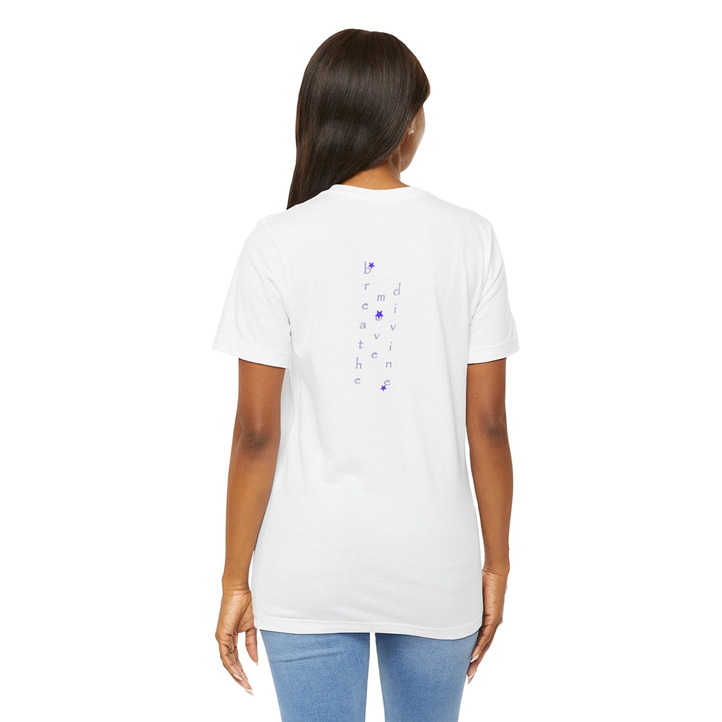 Scry by breathemovedivine Mandala Unisex Jersey T - breathemovedivine