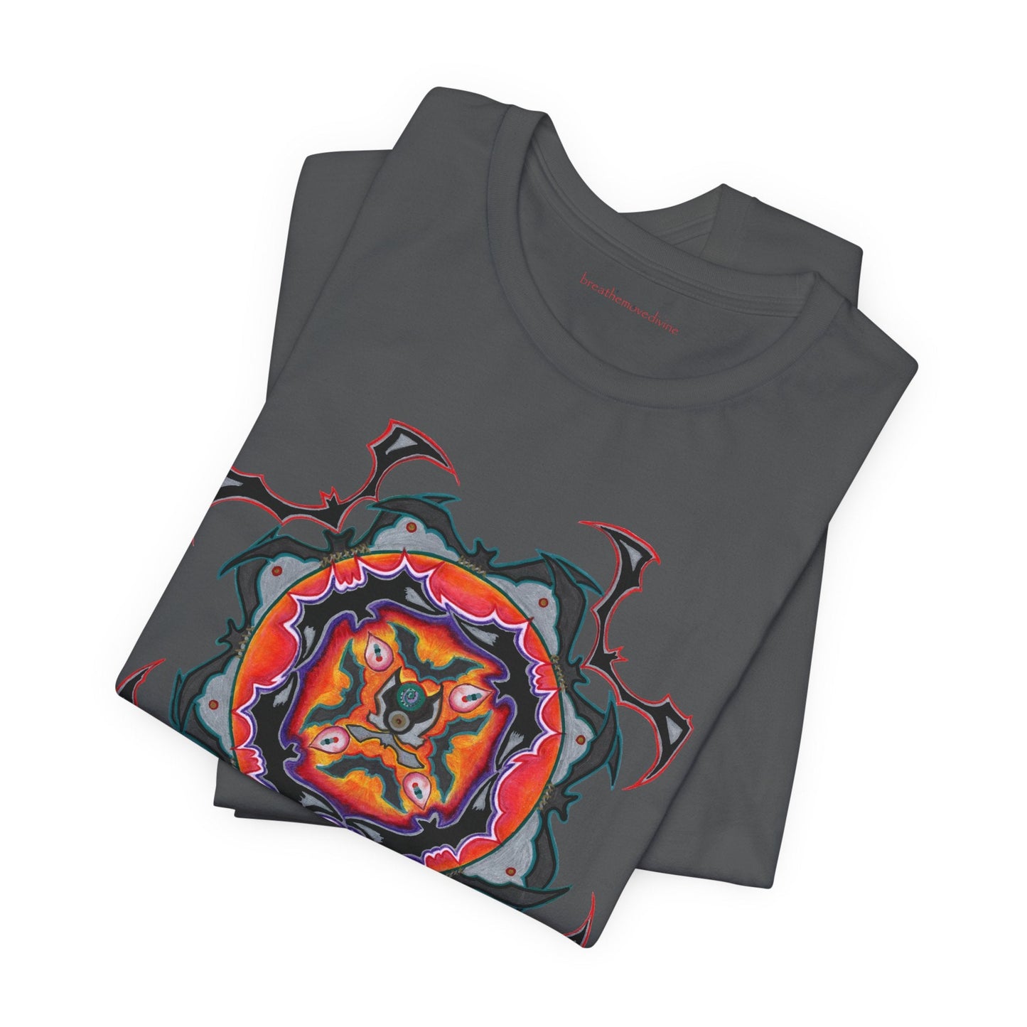 Scry by breathemovedivine Mandala Unisex Jersey T - breathemovedivine