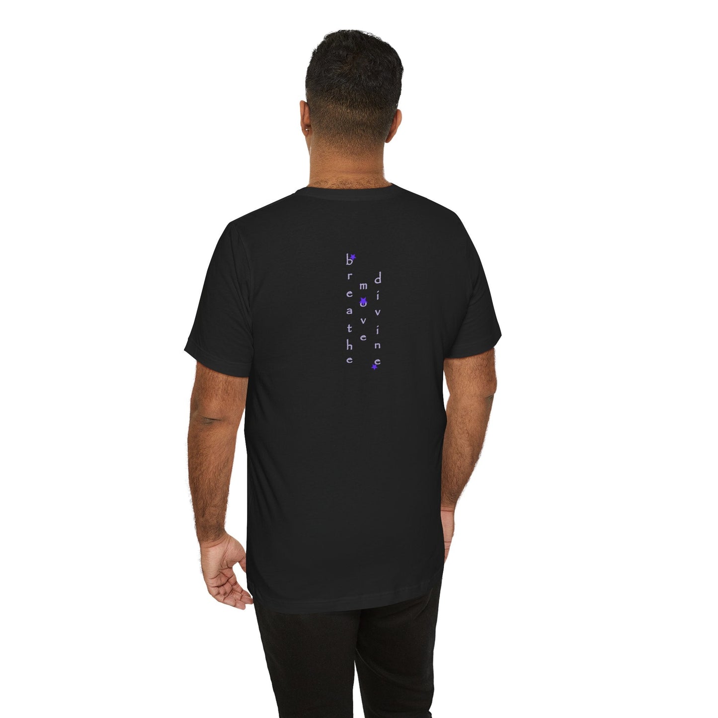 Scry by breathemovedivine Mandala Unisex Jersey T - breathemovedivine