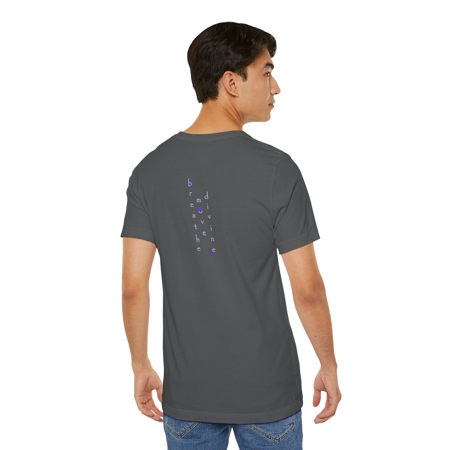 Scry by breathemovedivine Mandala Unisex Jersey T - breathemovedivine