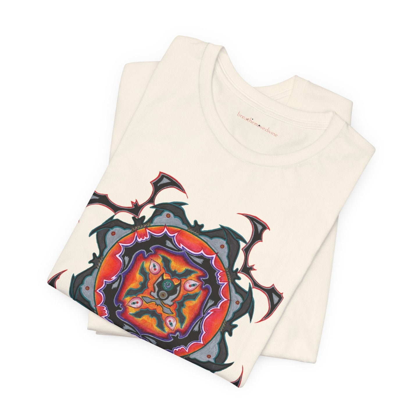 Scry by breathemovedivine Mandala Unisex Jersey T - breathemovedivine