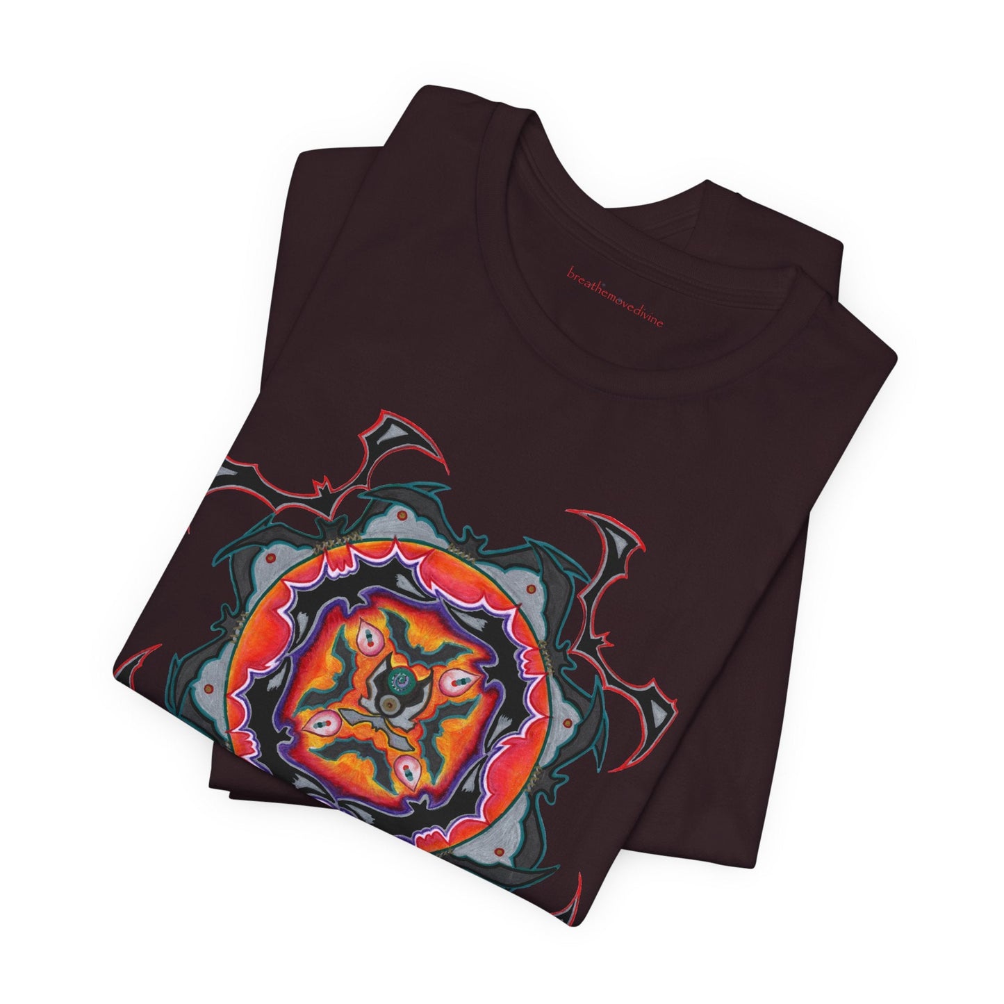 Scry by breathemovedivine Mandala Unisex Jersey T - breathemovedivine