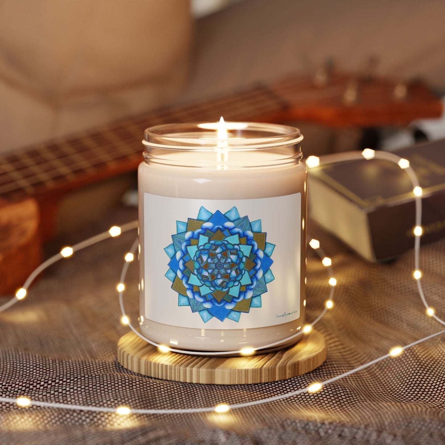 Voice by breathemovedivine Scented Soy Candle - 9oz - breathemovedivine