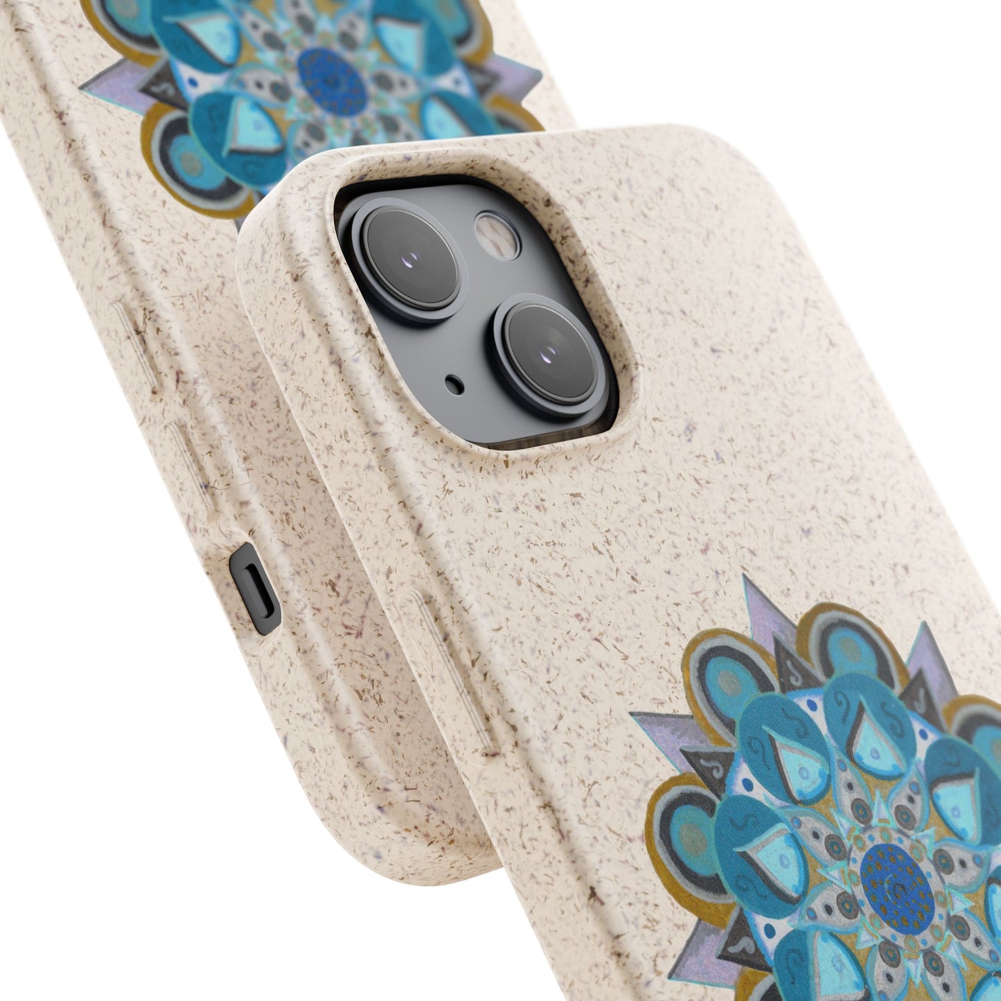 3 Chakras by breathemovedivine Eco-Friendly Case for iPhone with Mandala Design