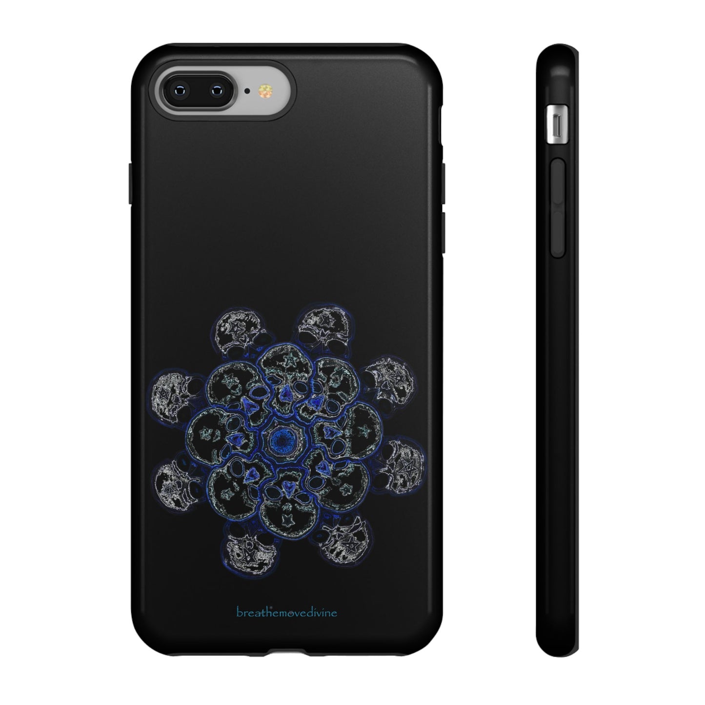 Flowers for Me by breathemovedivine Mandala Design Case for iPhone