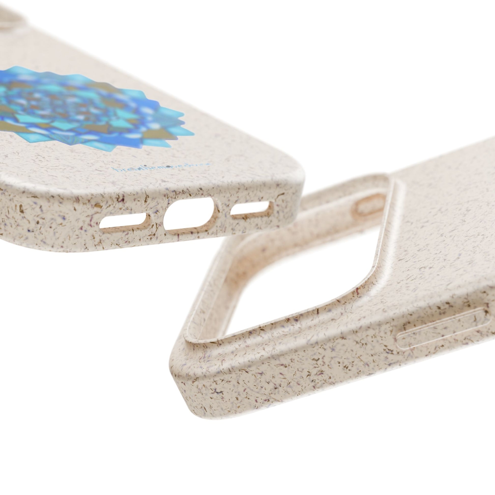 Voice by breathemovedivine Eco-Friendly Case for iPhone with Mandala Design -  21.87 top and bottom