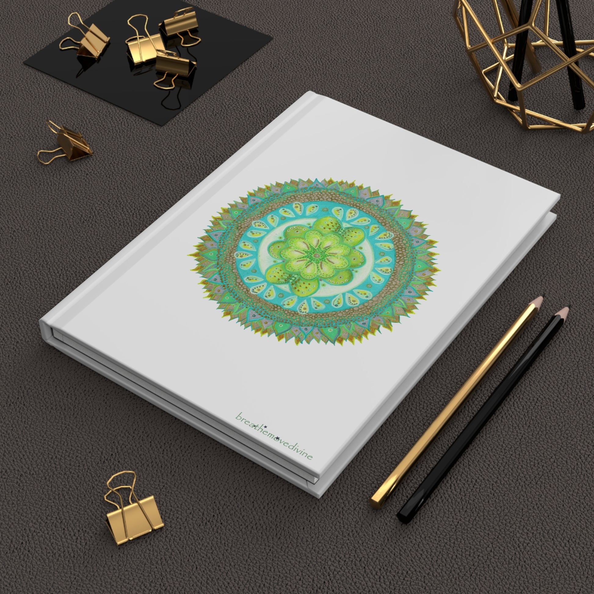 Heart Flame Hardcover White Journal for Creative Minds, Writing Inspiration, Gift for Artists, Daily Planner -  17.10
