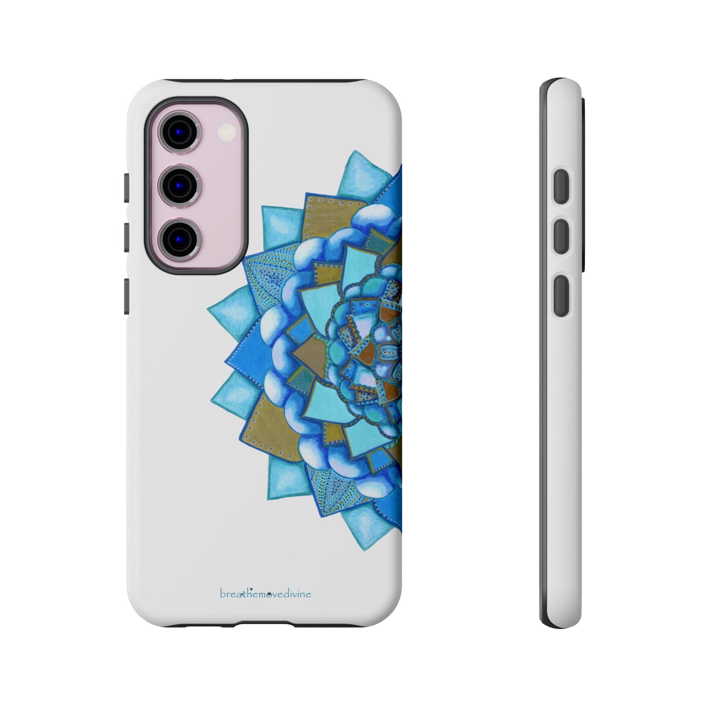 Voice by breathemovedivine Mandala Phone Case for Android