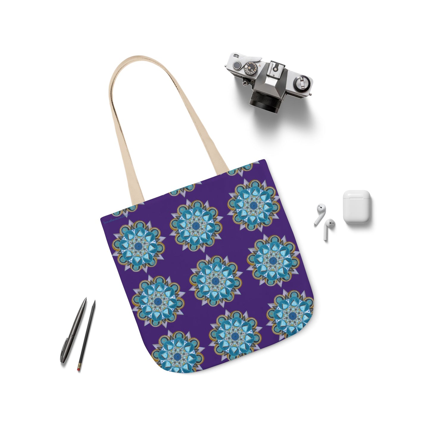 3 Chakras by breathemovedivine Canvas Tote