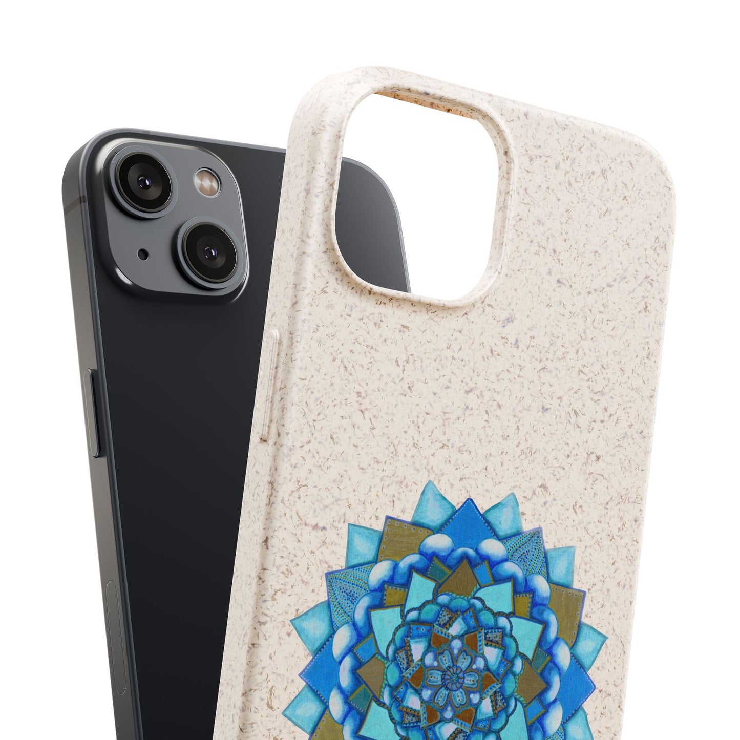 Voice by breathemovedivine Eco-Friendly Case for iPhone with Mandala Design -  21.87 peek-a-boo
