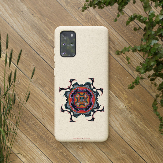 Scry by breathemovedivine Eco-Friendly Case for Android with Mandala Design