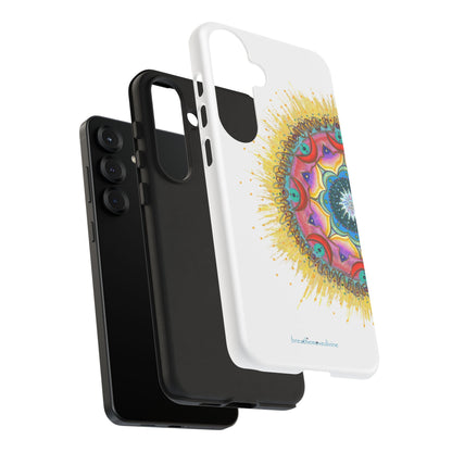 7 Chakras by breathemovedivine Mandala Design Case for Android