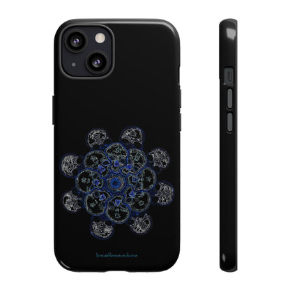 Flowers for Me by breathemovedivine Mandala Design Case for iPhone