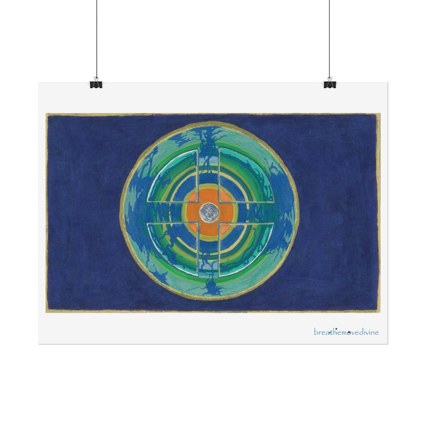 Fellow Humans by breathemovedivine Rolled Poster Print