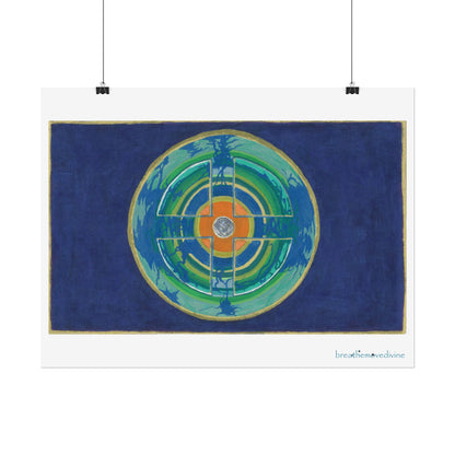 Fellow Humans by breathemovedivine Rolled Poster Print