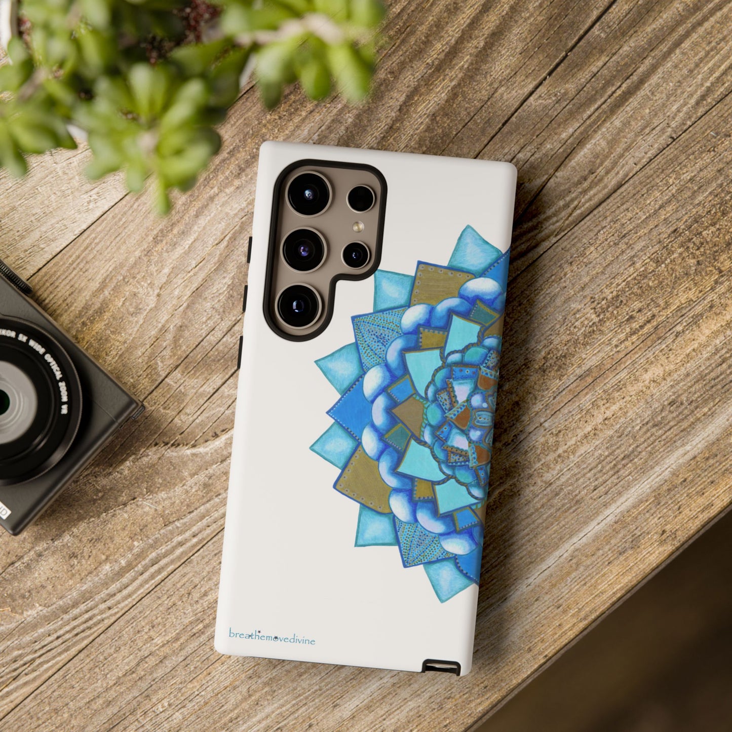 Voice by breathemovedivine Mandala Phone Case for Android