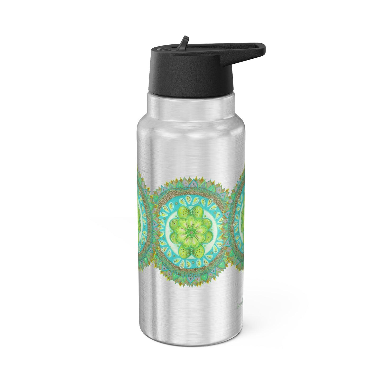 Heart Flame by breathemovedivine Colorful Gator Tumbler 32oz - Vibrant Insulated Drinkware for Adventure Lovers -  43.57