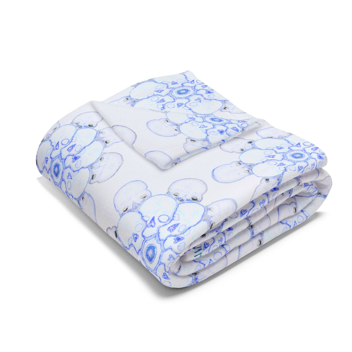 Flowers for Me Cozy Arctic Fleece Blanket | Live to Snuggle