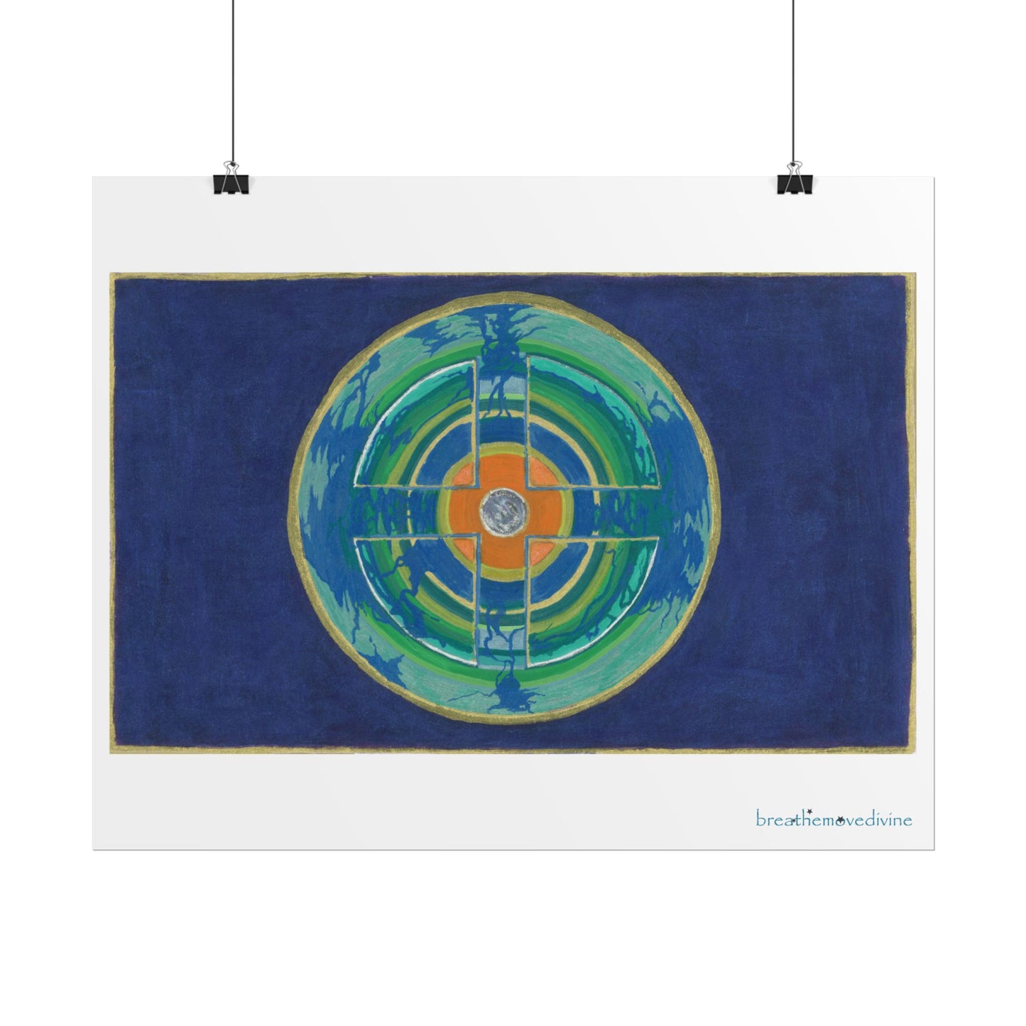 Fellow Humans by breathemovedivine Rolled Poster Print