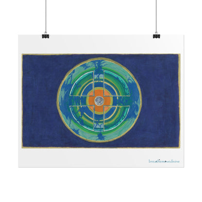 Fellow Humans by breathemovedivine Rolled Poster Print