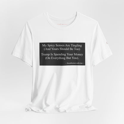 It is OUR Money Unisex T - breathemovedivine RESIST