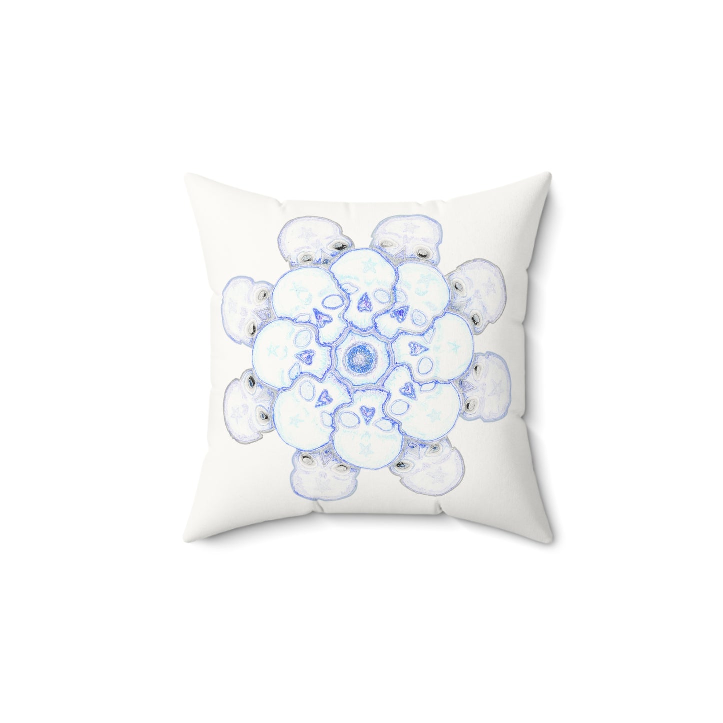 Flowers for Me by breathemovedivine Faux Suede Square Pillow | Artistic Home Decor