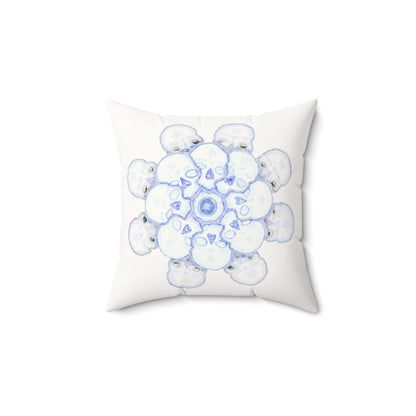 Flowers for Me by breathemovedivine Faux Suede Square Pillow | Artistic Home Decor